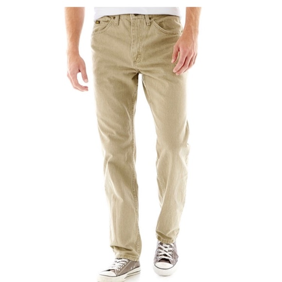 lee colored jeans mens